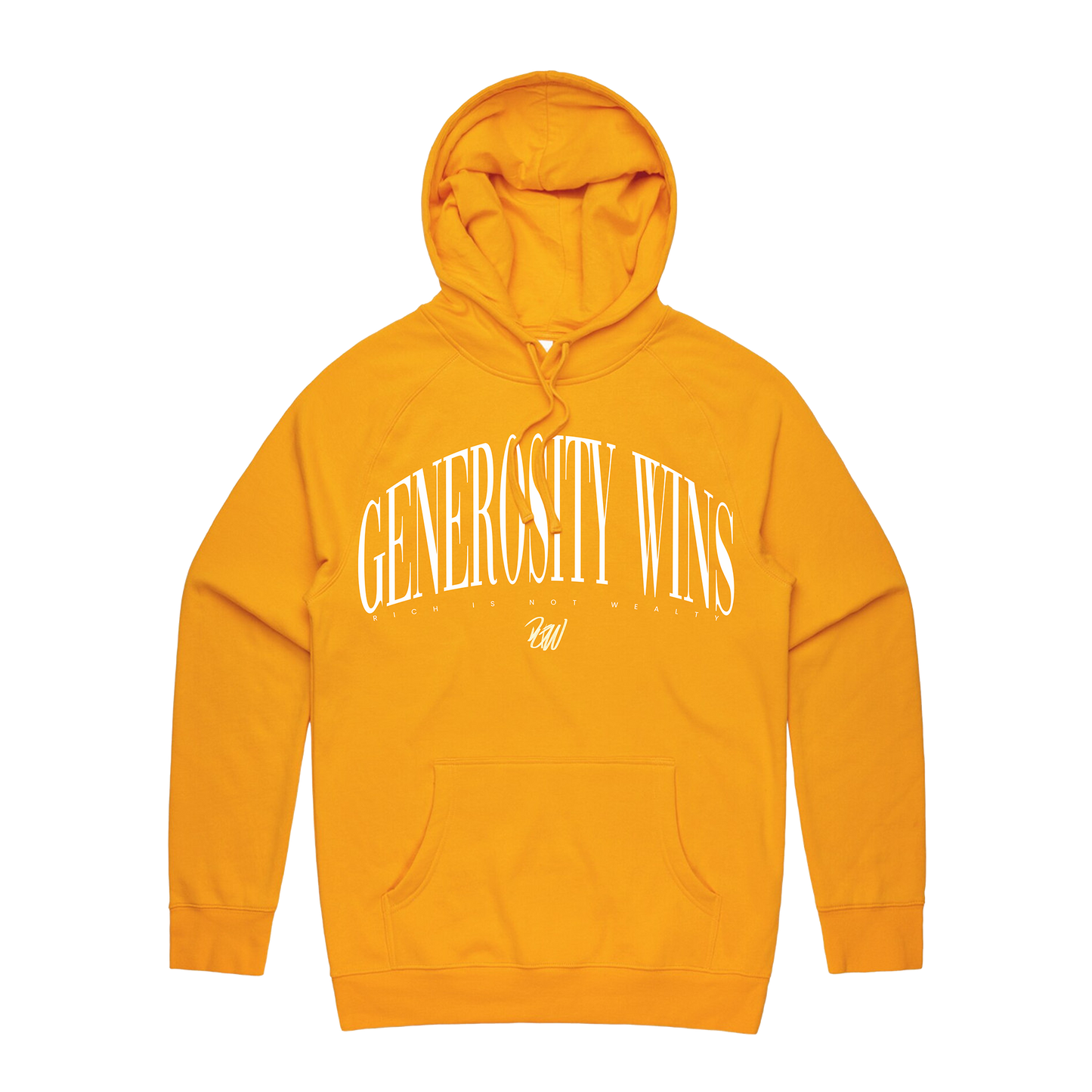 Generosity Wins Hoodie (Gold)