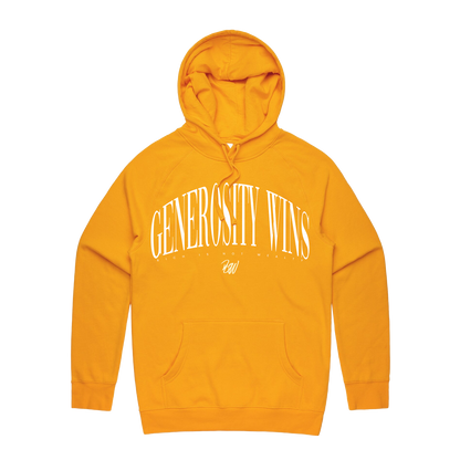 Generosity Wins Hoodie (Gold)